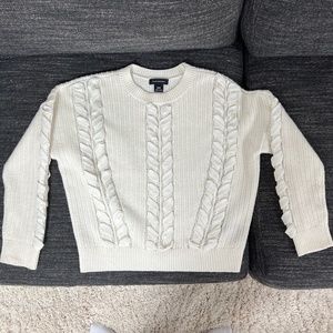 Club Monaco Braided Sweater (XS)